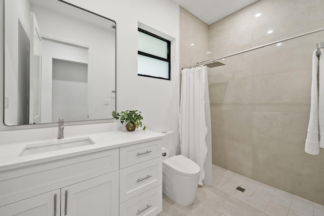 7887 150th Ct N, Palm Beach Gardens, FL 33418 - full bath with toilet, vanity, and tiled shower