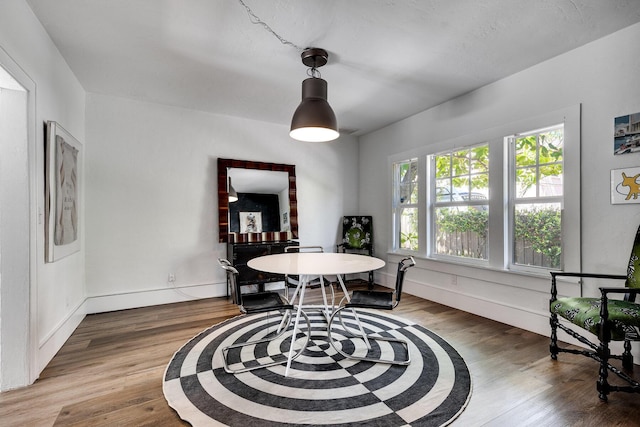 230 Princeton Dr, Lake Worth Beach, FL 33460 - dining space with wood finished floors