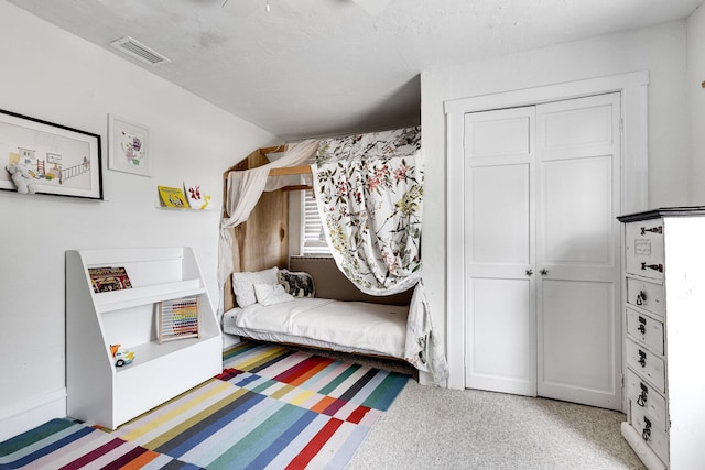 230 Princeton Dr, Lake Worth Beach, FL 33460 - carpeted bedroom featuring a closet