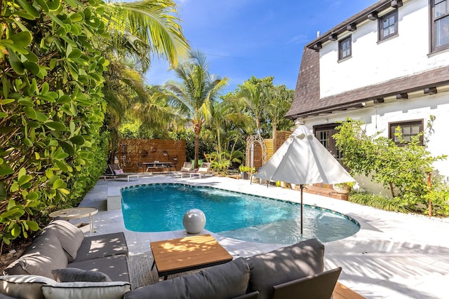 230 Princeton Dr, Lake Worth Beach, FL 33460 - view of pool featuring a patio