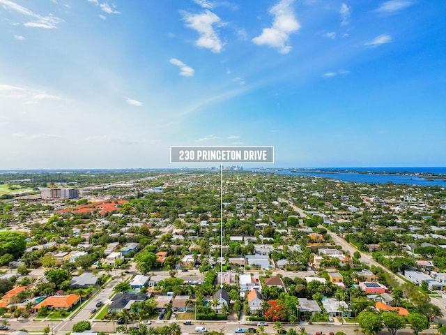 230 Princeton Dr, Lake Worth Beach, FL 33460 - aerial view of a large body of water