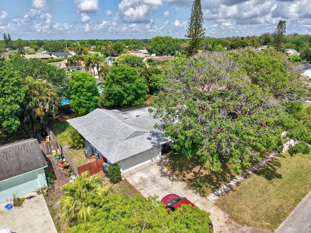 1197 Belmore Ter, Wellington, FL 33414 - view from above of property featuring a tree filled landscape