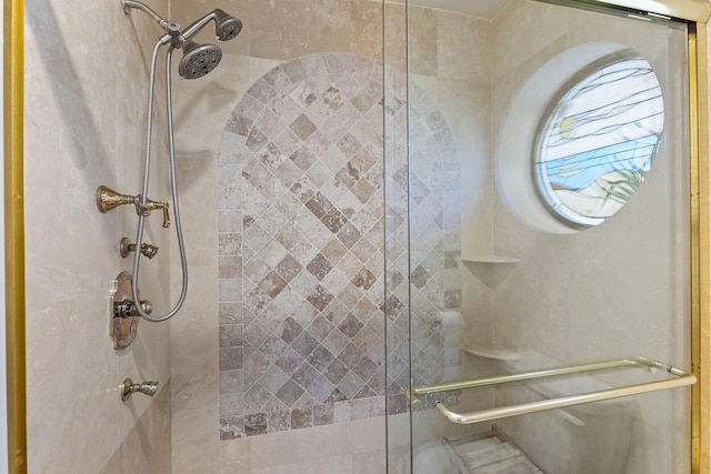 3819 N Ocean Dr, Singer Island, FL 33404 - full bathroom with a shower stall