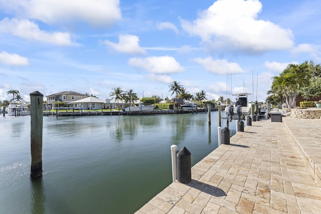 3819 N Ocean Dr, Singer Island, FL 33404 - dock featuring a water view