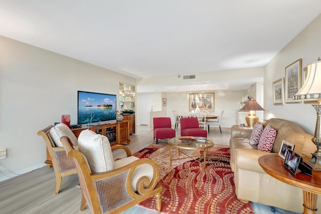 20100 Boca W Dr Unit 163, Boca Raton, FL 33434 - living room with light wood-type flooring