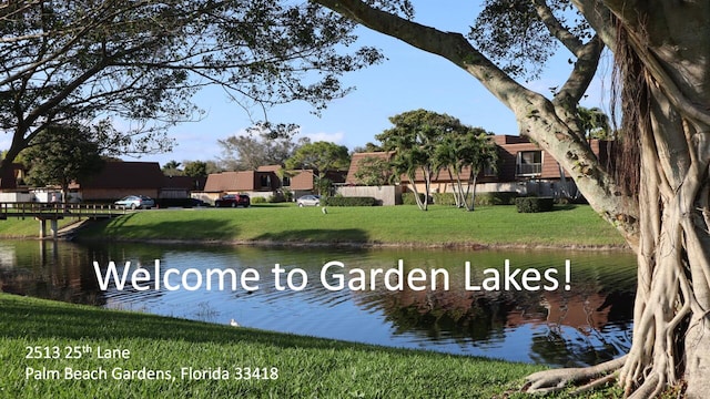 2513 25th Ln, Palm Beach Gardens, FL 33418 - water view