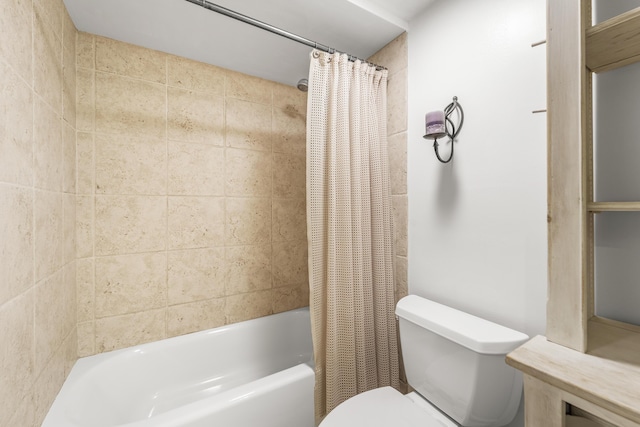 2513 25th Ln, Palm Beach Gardens, FL 33418 - full bathroom featuring toilet and shower / bath combination with curtain