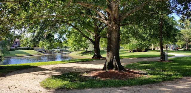 2513 25th Ln, Palm Beach Gardens, FL 33418 - view of property's community featuring a water view and a lawn