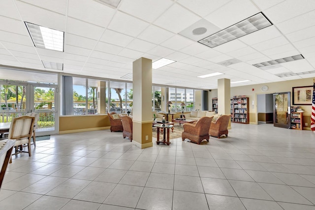 328 N Ocean Blvd Unit 404, Pompano Beach, FL 33062 - lobby with a drop ceiling
