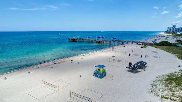 328 N Ocean Blvd Unit 404, Pompano Beach, FL 33062 - water view featuring nearby beach
