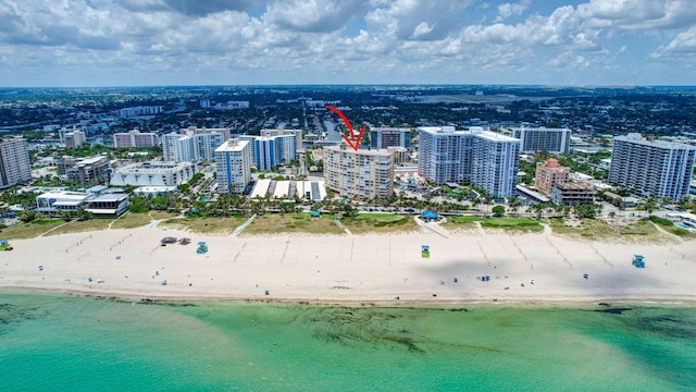 328 N Ocean Blvd Unit 404, Pompano Beach, FL 33062 - view of urban area featuring expansive coastline