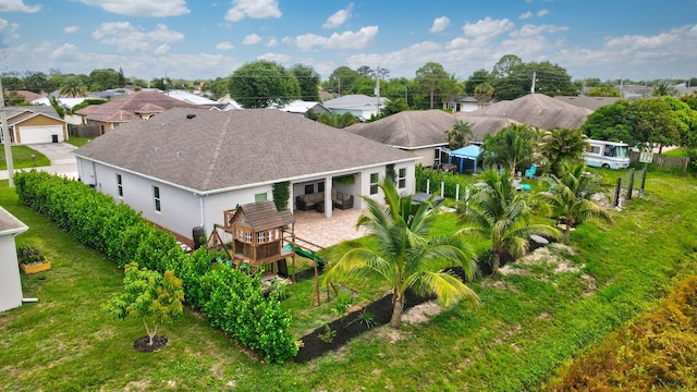 3974 SW Jarmer Rd, Port Saint Lucie, FL 34953 - aerial view of residential area