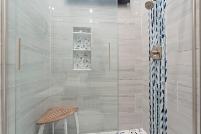 2683 SW Greenwich Way, Palm City, FL 34990 - bathroom featuring a stall shower