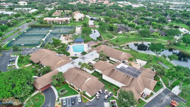 10112 Marwood Pl, Boynton Beach, FL 33437 - aerial overview of property's location featuring a nearby body of water