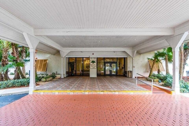 10112 Marwood Pl, Boynton Beach, FL 33437 - view of patio with french doors