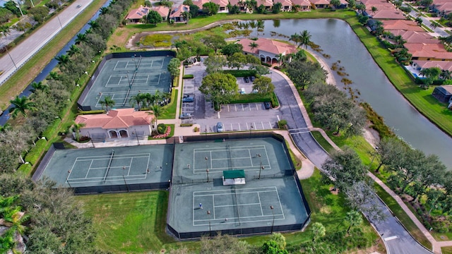 6908 Adriano Dr, Boynton Beach, FL 33437 - aerial perspective of suburban area with a large body of water
