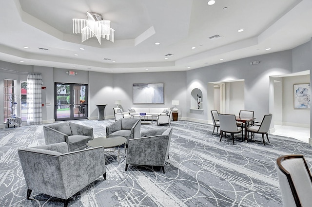 6908 Adriano Dr, Boynton Beach, FL 33437 - community lobby with recessed lighting