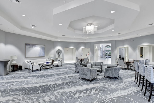 6908 Adriano Dr, Boynton Beach, FL 33437 - community lobby with recessed lighting