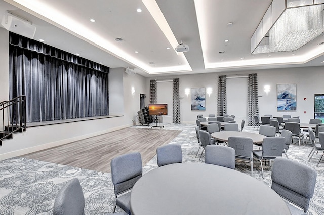 6908 Adriano Dr, Boynton Beach, FL 33437 - community lobby featuring recessed lighting