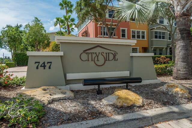 433 Amador Ln Unit 1, West Palm Beach, FL 33401 - view of community sign