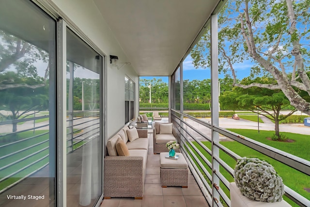 393 Fanshaw J, Boca Raton, FL 33434 - balcony with an outdoor living space