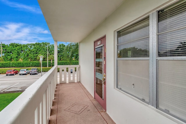 393 Fanshaw J, Boca Raton, FL 33434 - view of balcony