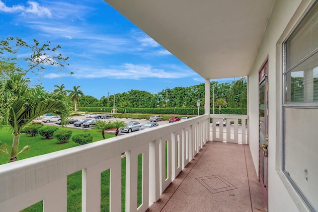 393 Fanshaw J, Boca Raton, FL 33434 - view of balcony