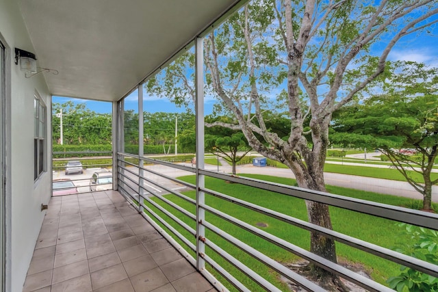 393 Fanshaw J, Boca Raton, FL 33434 - balcony with view of scattered trees
