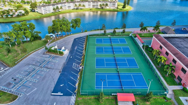 393 Fanshaw J, Boca Raton, FL 33434 - bird's eye view of a nearby body of water