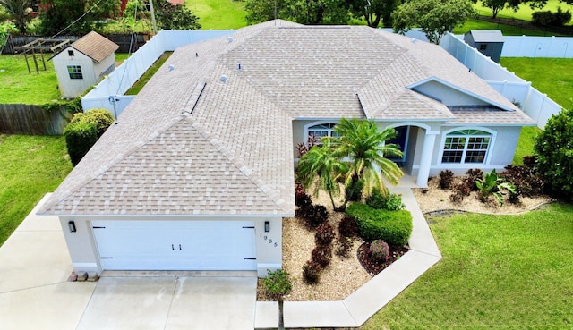 1985 SW Glenco St, Port Saint Lucie, FL 34953 - aerial view of property and surrounding area