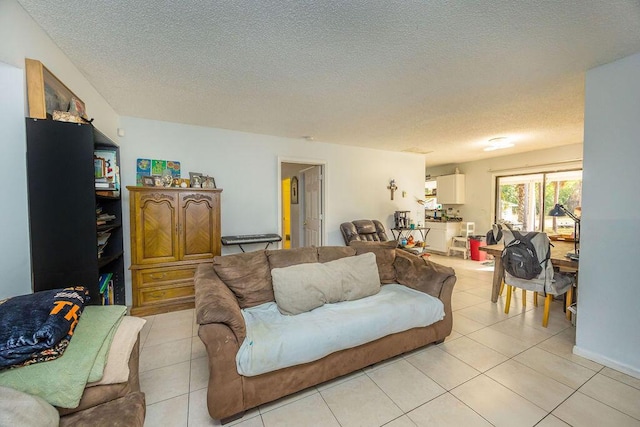 18564 48th Ave N, The Acreage, FL 33470 - living area with a textured ceiling and light tile patterned floors