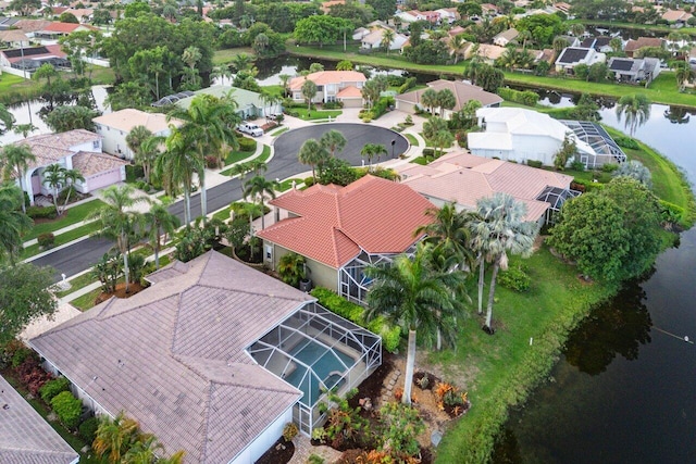 9391 Aqua Vista Blvd, Boynton Beach, FL 33437 - aerial perspective of suburban area featuring a nearby body of water
