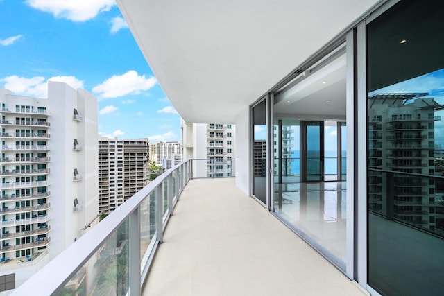 3100 N Ocean Dr Unit H-1608, Singer Island, FL 33404 - balcony with a view of city
