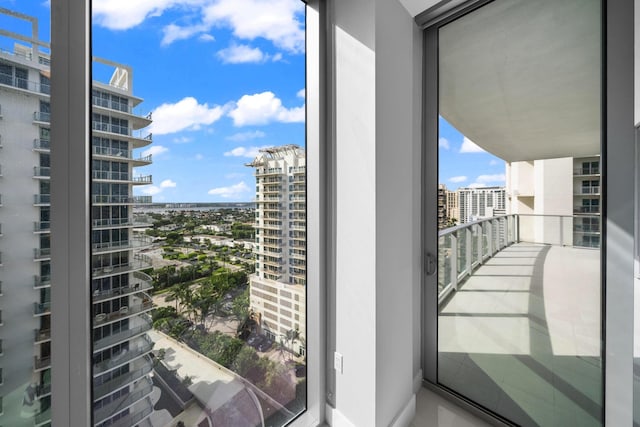 3100 N Ocean Dr Unit H-1608, Singer Island, FL 33404 - balcony with a view of city