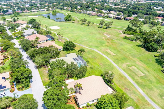 1414 SW Osprey Cv, Port Saint Lucie, FL 34986 - aerial view of residential area featuring a nearby body of water and a golf club