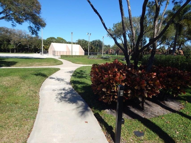 3721 37th Way, West Palm Beach, FL 33407 - view of property's community with a lawn