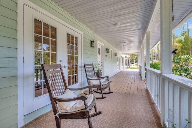 16095 121st Ter N, Jupiter, FL 33478 - porch featuring french doors