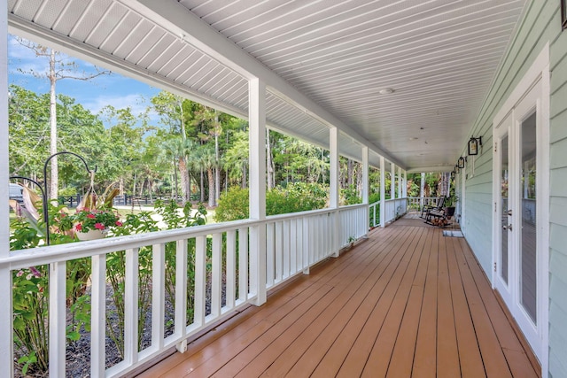 16095 121st Ter N, Jupiter, FL 33478 - porch with view of wooded area