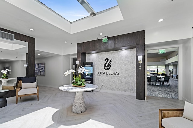 5153 Oak Hill Ln Unit 512, Delray Beach, FL 33484 - reception area featuring recessed lighting
