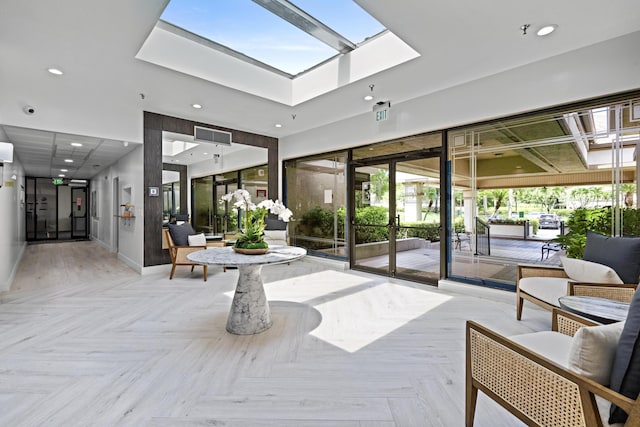 5153 Oak Hill Ln Unit 512, Delray Beach, FL 33484 - building lobby with recessed lighting