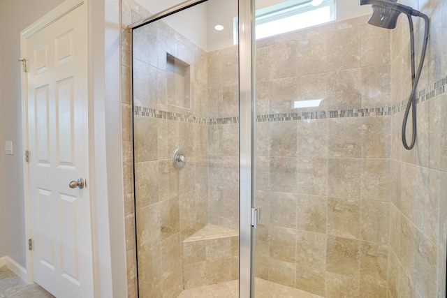 2431 Crowned Eagle Cir SW, Vero Beach, FL 32962 - bathroom featuring a stall shower