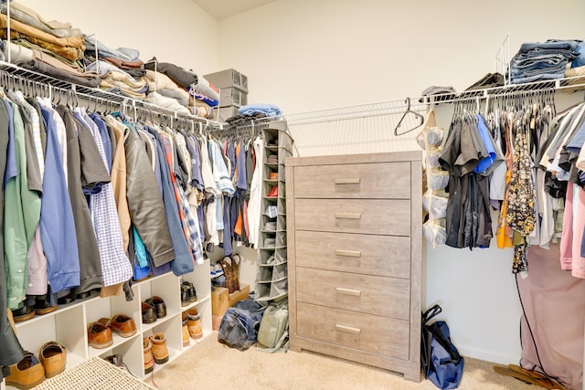2431 Crowned Eagle Cir SW, Vero Beach, FL 32962 - spacious closet featuring carpet floors