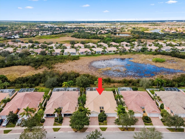 10834 SW Dardanelle Dr, Port Saint Lucie, FL 34987 - aerial perspective of suburban area featuring a large body of water