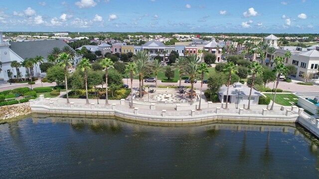 10834 SW Dardanelle Dr, Port Saint Lucie, FL 34987 - aerial view of residential area featuring a nearby body of water