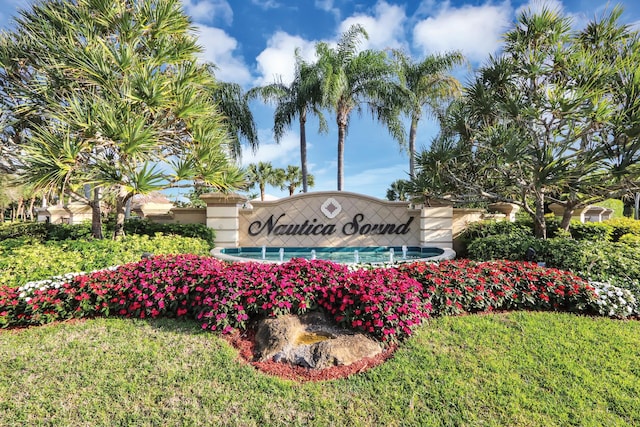 3559 Hudson Ln, Boynton Beach, FL 33436 - community / neighborhood sign with a yard