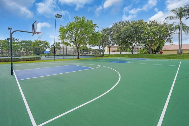 3559 Hudson Ln, Boynton Beach, FL 33436 - view of sport court with community basketball court and a tennis court