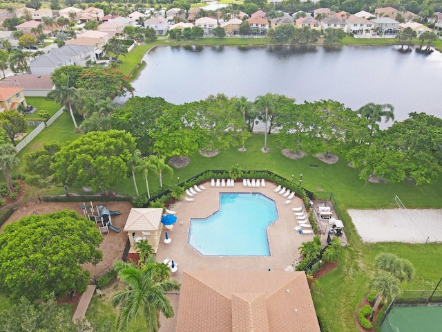 3559 Hudson Ln, Boynton Beach, FL 33436 - aerial overview of property's location with a nearby body of water and nearby suburban area