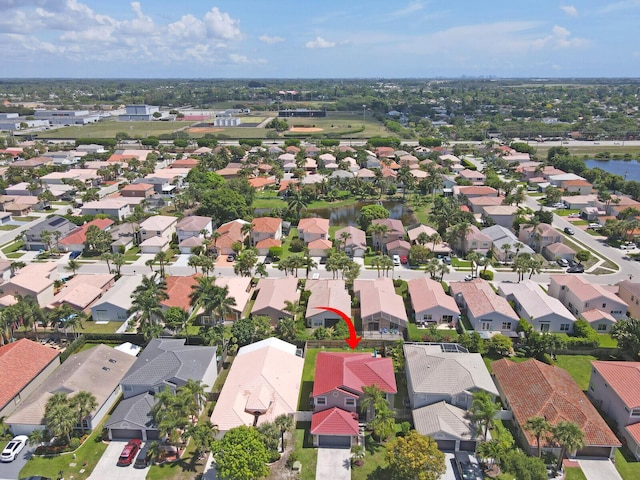3559 Hudson Ln, Boynton Beach, FL 33436 - aerial view of residential area featuring a nearby body of water