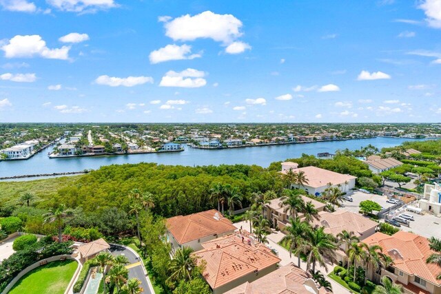 3700 S Ocean Blvd Unit 1210, Highland Beach, FL 33487 - aerial view of residential area with a nearby body of water