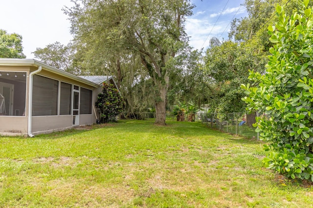 1793 SW 22nd Ter, Okeechobee, FL 34974 - view of yard featuring a sunroom